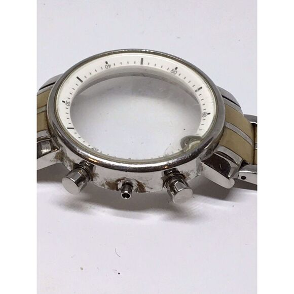 Authentic Fossil Watch Band Bracelet Links Case Use For Parts Used 20mm V789 - Picture 6 of 9